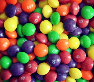 Skittelsówka Skittles prezent urodziny