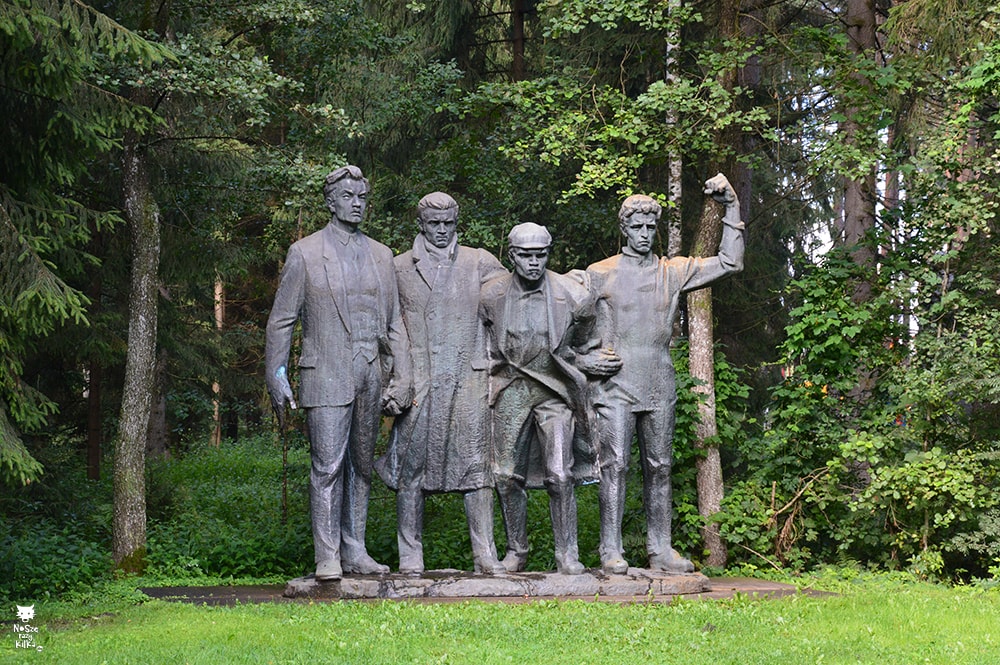 Gruto parkas, Litwa, Via Baltica