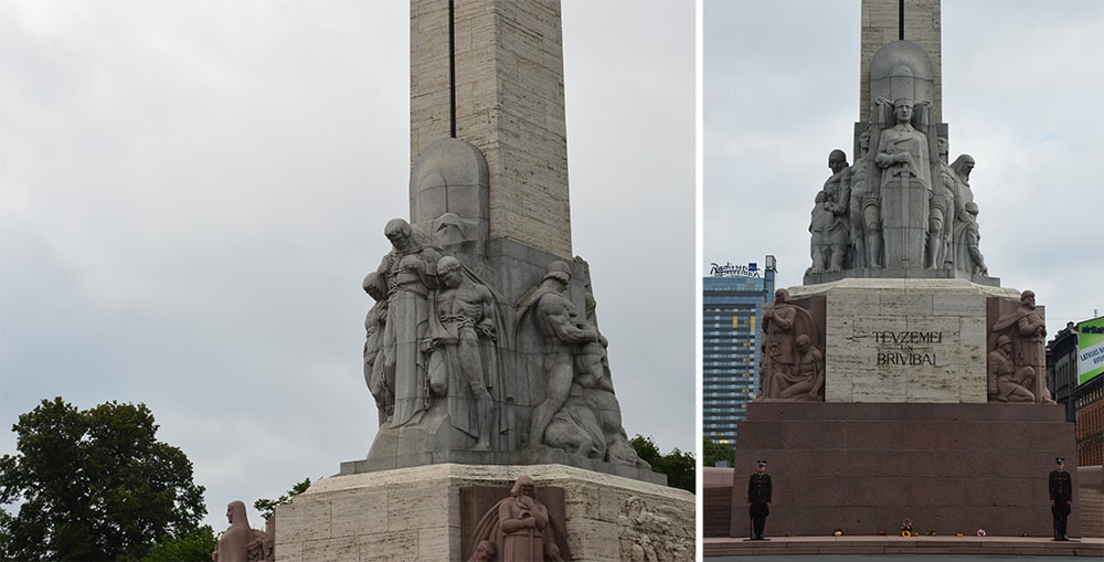 Łotwa Ryga Pomnik Wolności