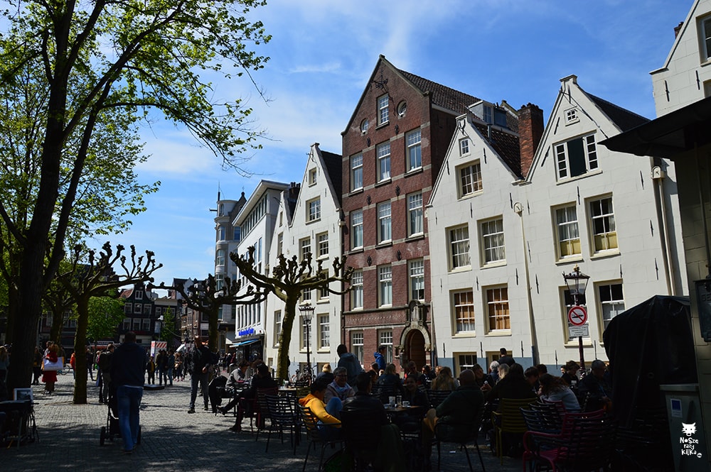 Holandia Amsterdam kamienice