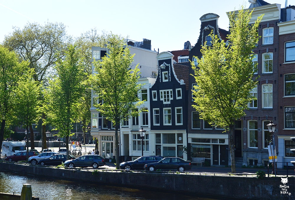 Holandia Amsterdam kamienice