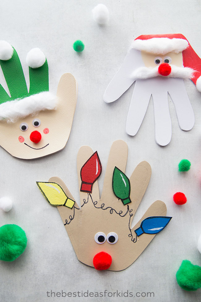 Christmas-Handprint-Cards