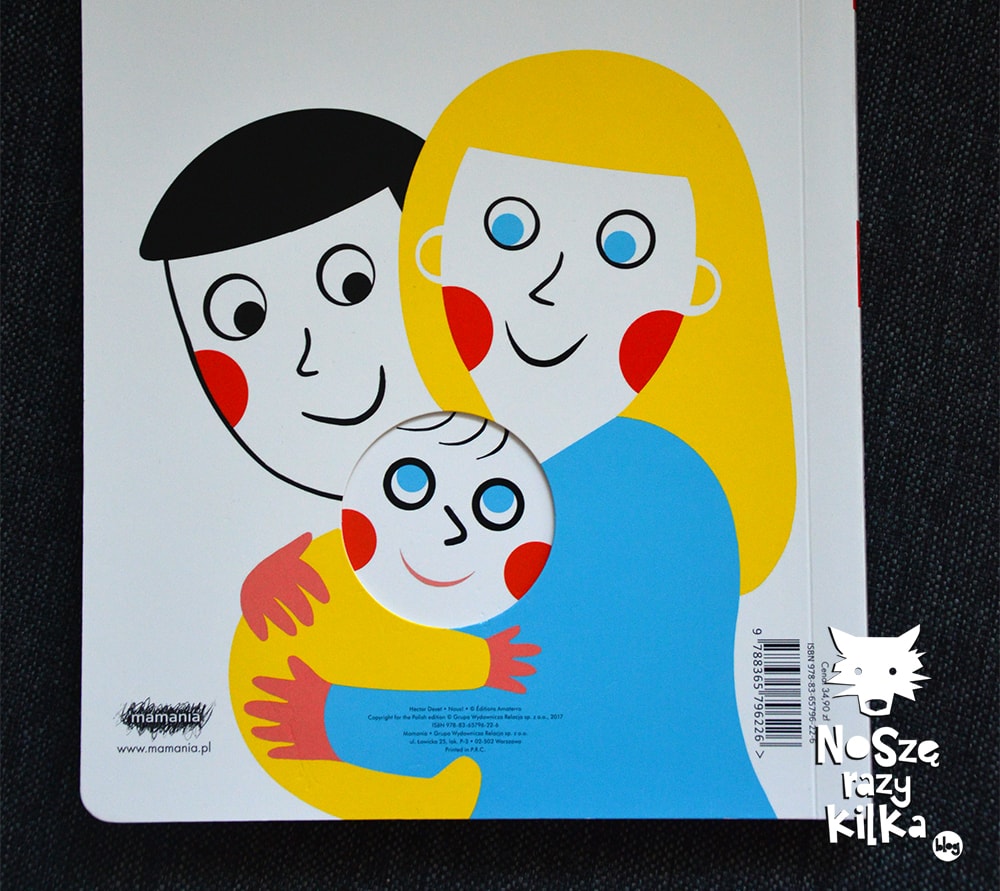 Książki dla dzieci w wieku 0 - 2 lat „Nasze ciało” Hector Dexet , Wydawnictwo MAMANIA